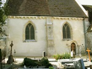 Le mur nord du choeur