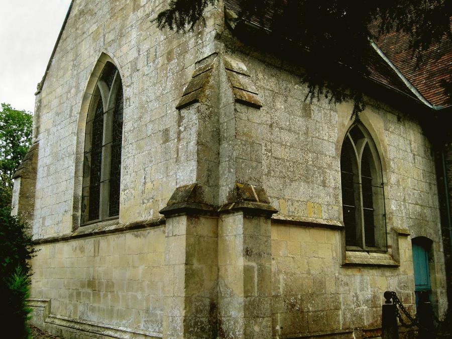La chapelle nord vue du nord